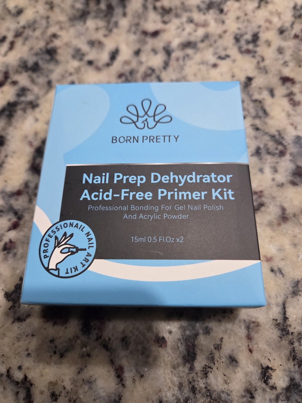 Blue Nail Prep Dehydrator & Acid-Free Primer Kit